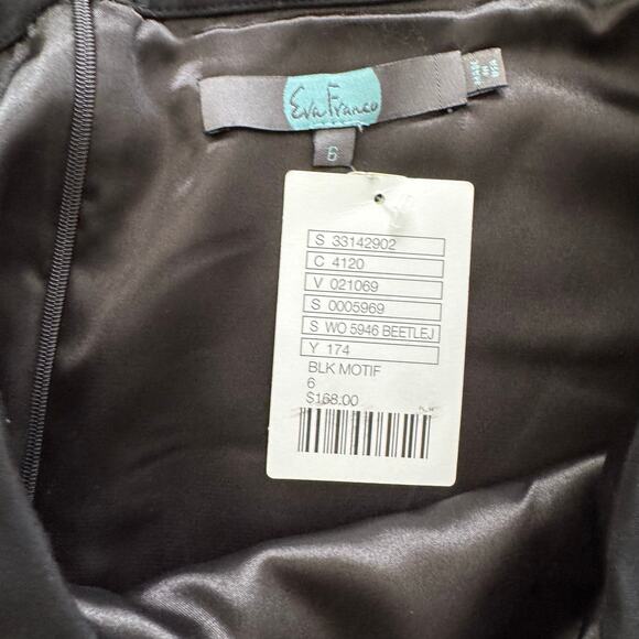 ANTHROPOLOGIE EVA FRANCO Wool and Chiffon Asymmetrical Midi Skirt Size 6 - Picture 5 of 7